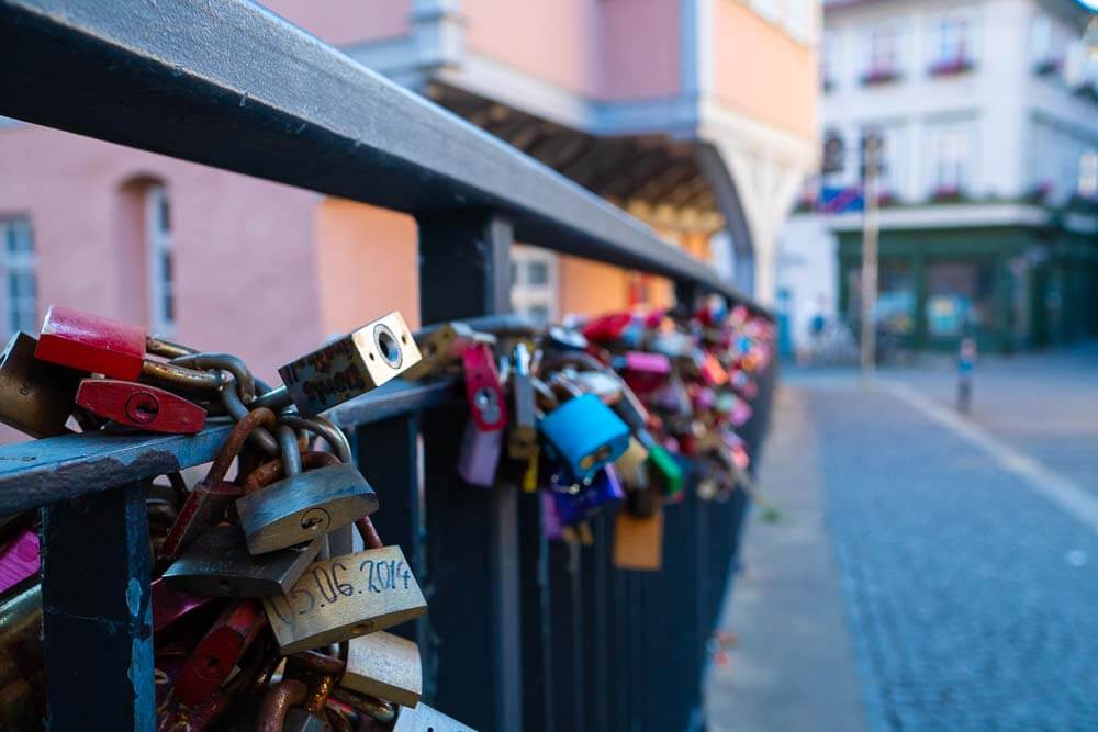 Die lange Brücke in Erfurt