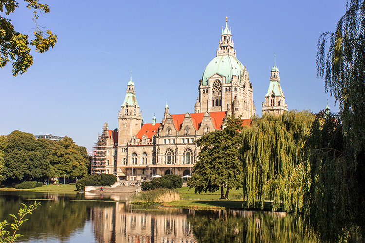 Aussicht von der Marschbrücke