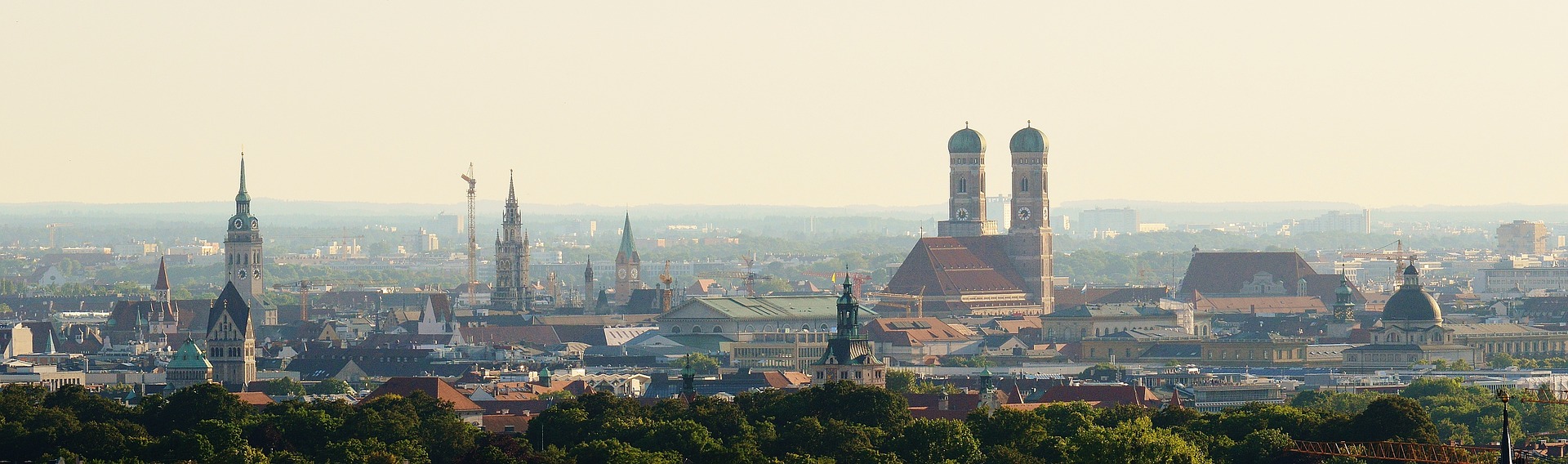Panoramablick über München