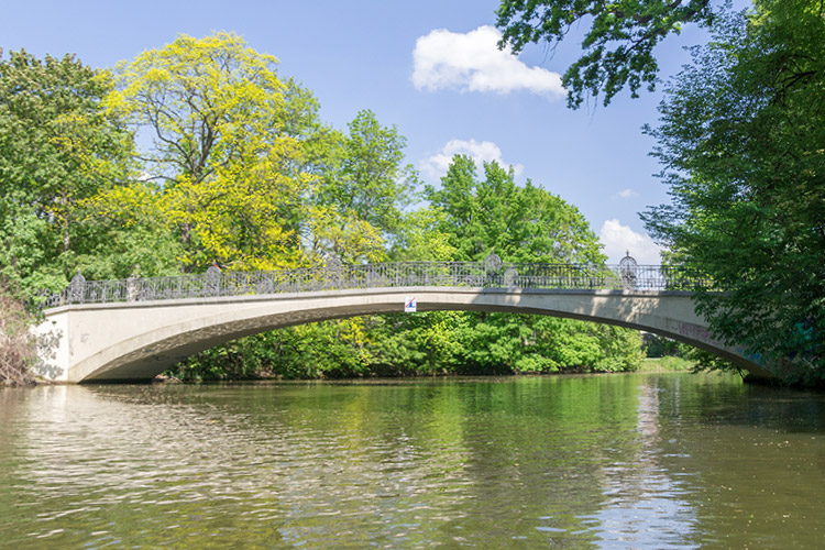 Klingerhainbrücke in Leipzig