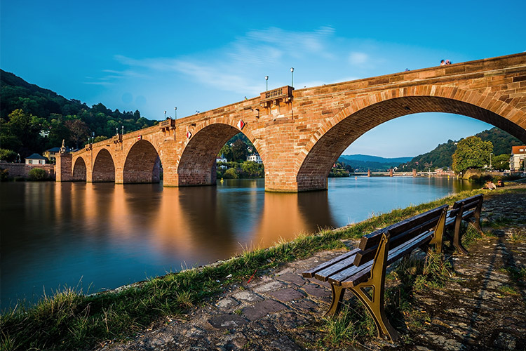 Alte Brücke in Heidelberg