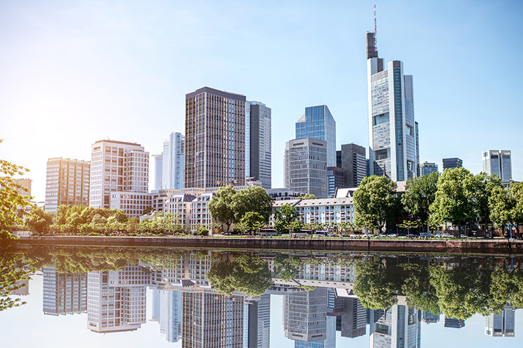 Skyline von Frankfurt