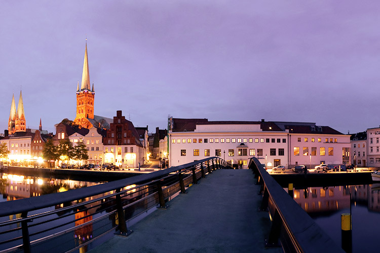 Liebessbrücke in Lübeck